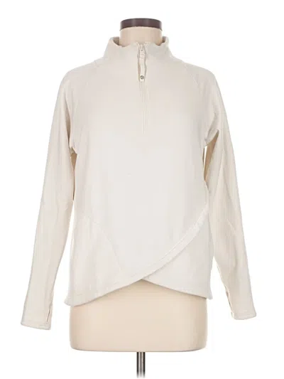 Pre-owned T By Talbots Pullover Sweater In White