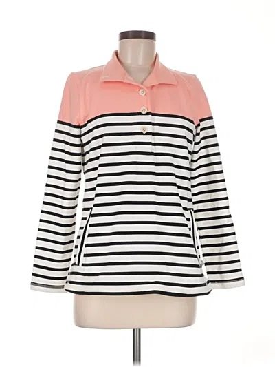 Pre-owned T By Talbots Pullover Sweater In White