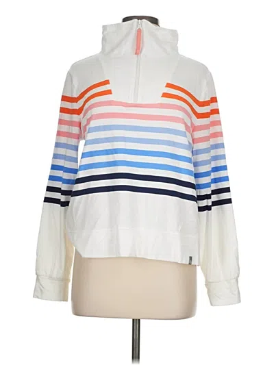 Pre-owned T By Talbots Pullover Sweater In White