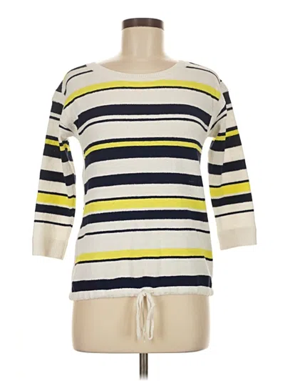 Pre-owned T By Talbots Pullover Sweater In Yellow