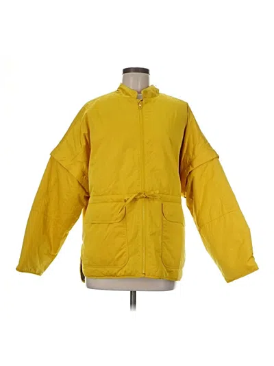 Pre-owned T By Talbots Raincoat In Yellow