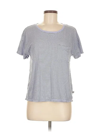 Pre-owned T By Talbots Short Sleeve T-shirt In Blue