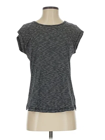 Pre-owned T By Talbots Short Sleeve T-shirt In Black