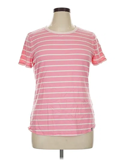 Pre-owned T By Talbots Short Sleeve T-shirt In Pink