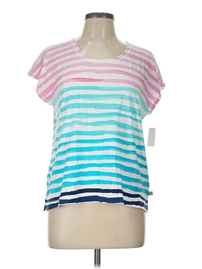 Pre-owned T By Talbots Short Sleeve T-shirt In Pink