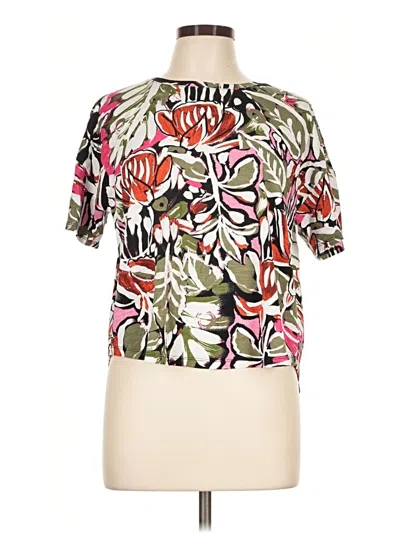 Pre-owned T By Talbots Short Sleeve T-shirt In Red