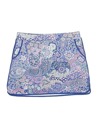 Pre-owned T By Talbots Skort In Blue