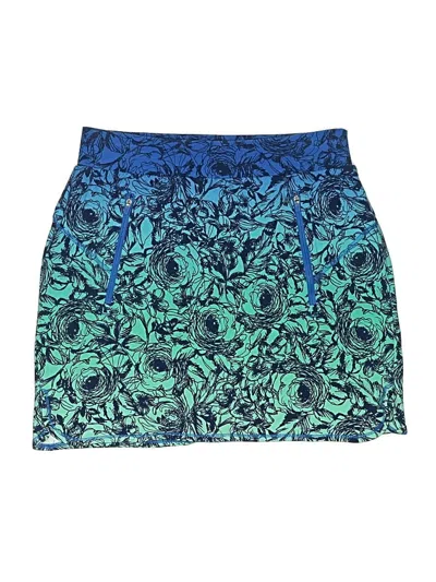 Pre-owned T By Talbots Skort In Blue