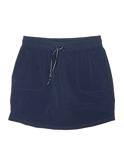 Pre-owned T By Talbots Skort In Blue