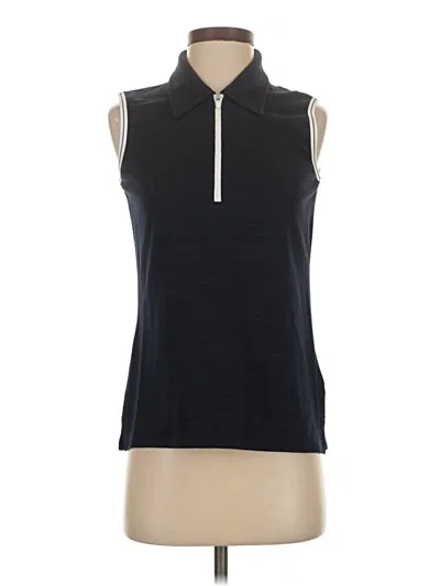 Pre-owned T By Talbots Sleeveless T-shirt In Black