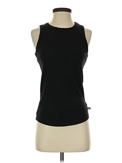 Pre-owned T By Talbots Sleeveless T-shirt In Black
