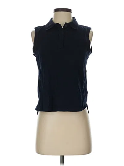 Pre-owned T By Talbots Sleeveless T-shirt In Blue