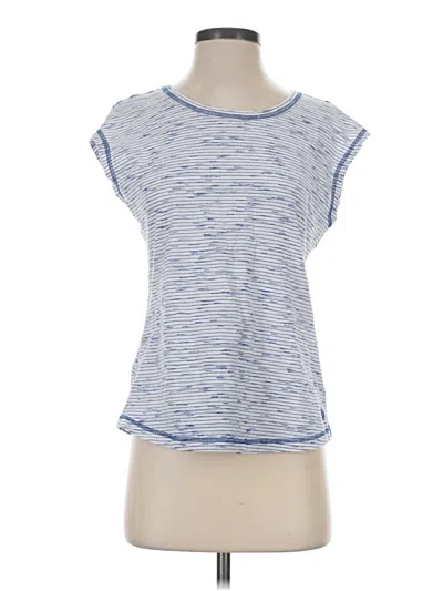 Pre-owned T By Talbots Sleeveless T-shirt In Blue