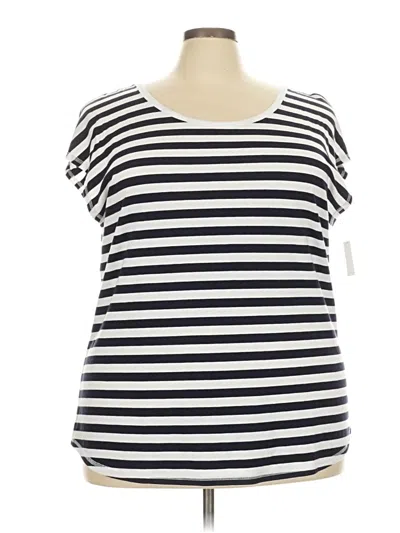 Pre-owned T By Talbots Sleeveless T-shirt In White