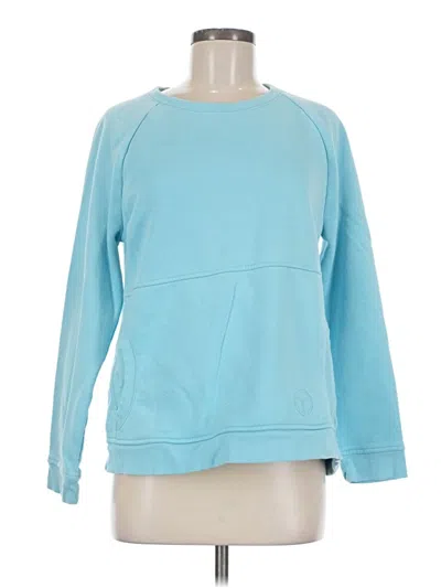 Pre-owned T By Talbots Sweatshirt In Blue