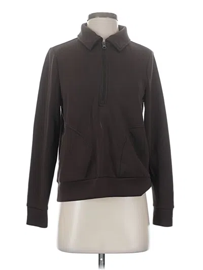 Pre-owned T By Talbots Sweatshirt In Brown