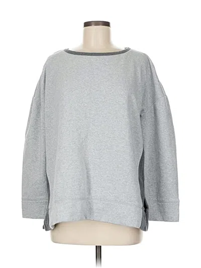 Pre-owned T By Talbots Sweatshirt In Gray