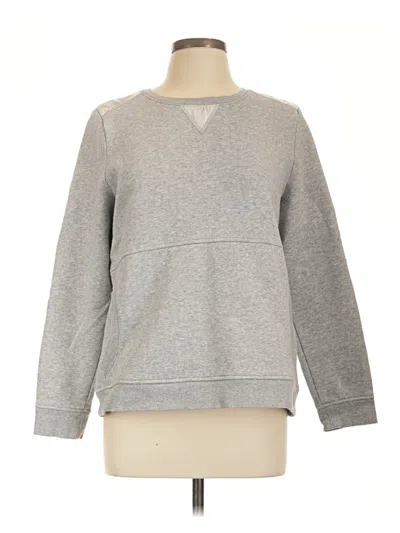 Pre-owned T By Talbots Sweatshirt In Gray