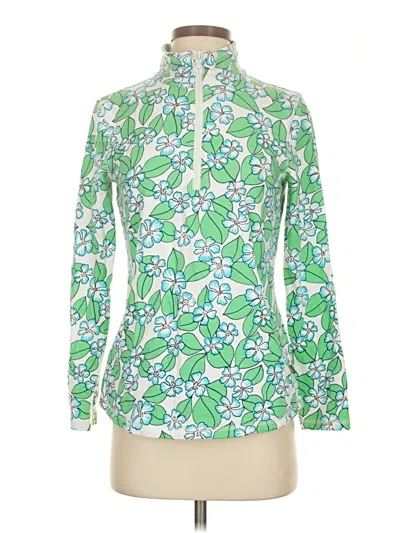 Pre-owned T By Talbots Sweatshirt In Green