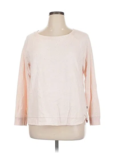 Pre-owned T By Talbots Sweatshirt In Pink