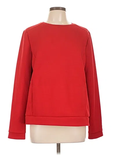 Pre-owned T By Talbots Sweatshirt In Red