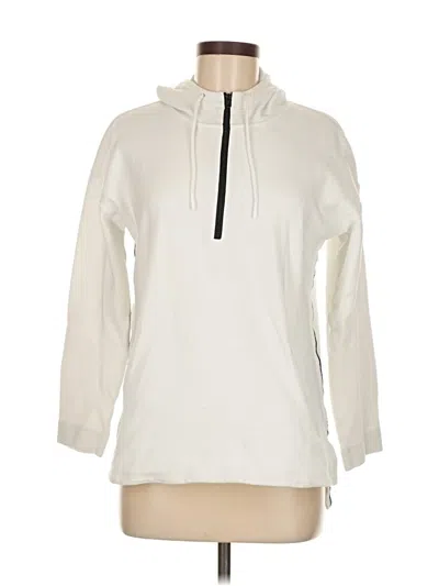 Pre-owned T By Talbots Sweatshirt In White