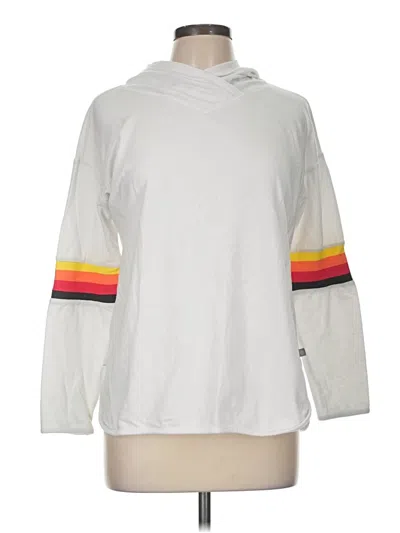 Pre-owned T By Talbots Sweatshirt In White