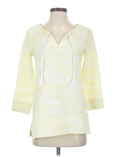 Pre-owned T By Talbots Sweatshirt In Yellow