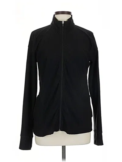Pre-owned T By Talbots Track Jacket In Black