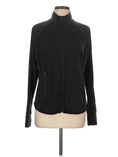 Pre-owned T By Talbots Track Jacket In Black