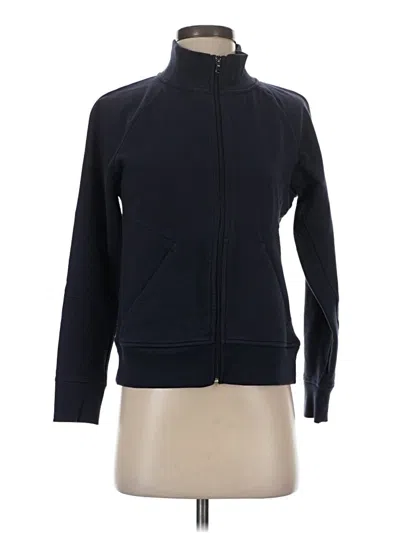 Pre-owned T By Talbots Track Jacket In Blue