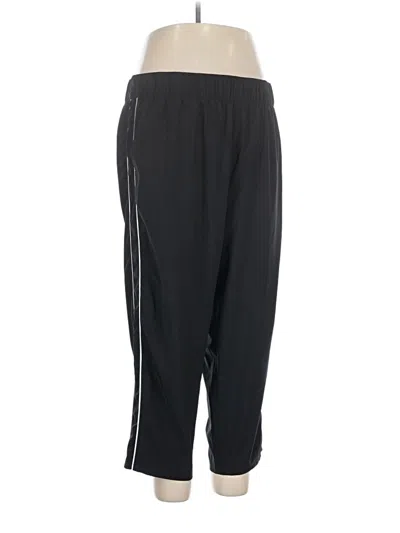 Pre-owned T By Talbots Track Pants In Black