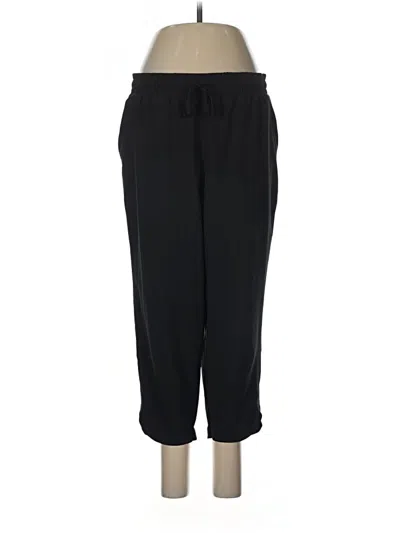 Pre-owned T By Talbots Track Pants In Black