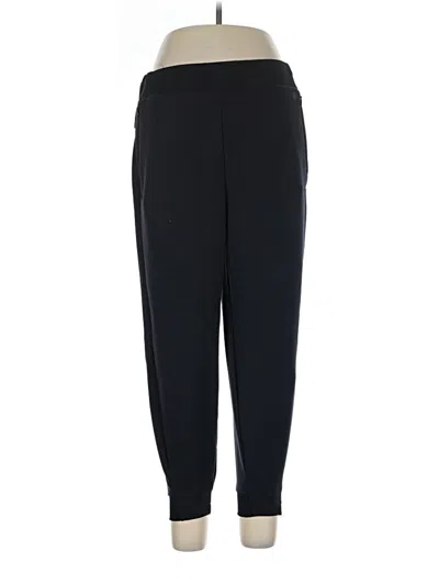 Pre-owned T By Talbots Track Pants In Black