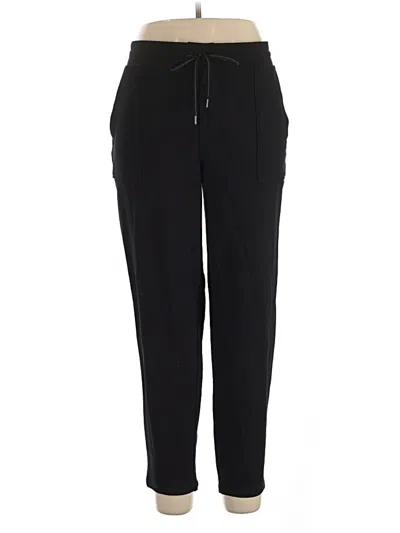 Pre-owned T By Talbots Track Pants In Black