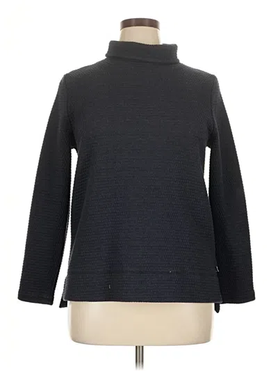 Pre-owned T By Talbots Turtleneck Sweater In Black