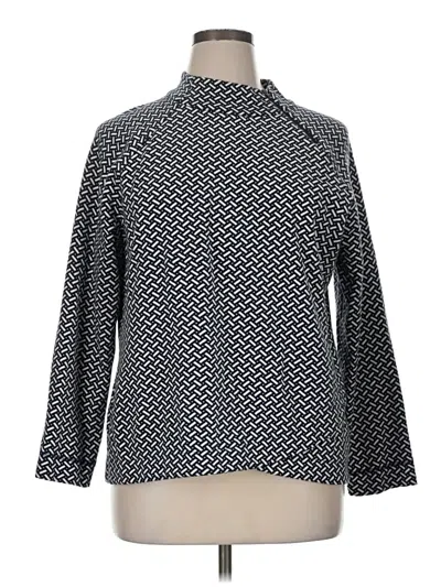 Pre-owned T By Talbots Turtleneck Sweater In Black