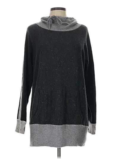 Pre-owned T By Talbots Turtleneck Sweater In Black