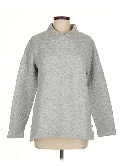 Pre-owned T By Talbots Turtleneck Sweater In Gray