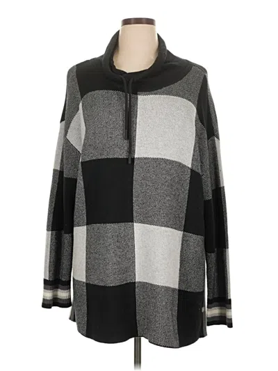 Pre-owned T By Talbots Turtleneck Sweater In Gray