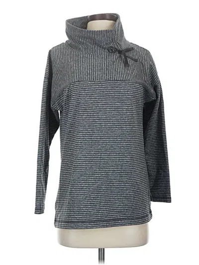 Pre-owned T By Talbots Turtleneck Sweater In Gray