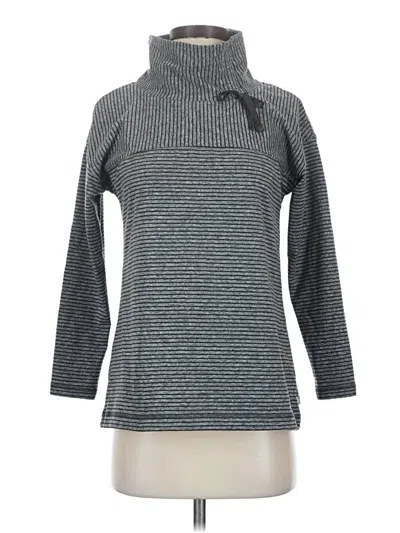 Pre-owned T By Talbots Turtleneck Sweater In Gray