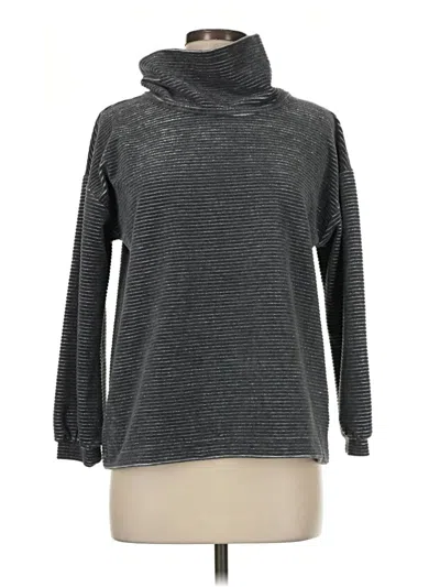 Pre-owned T By Talbots Turtleneck Sweater In Gray