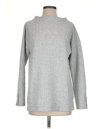 Pre-owned T By Talbots Turtleneck Sweater In Gray