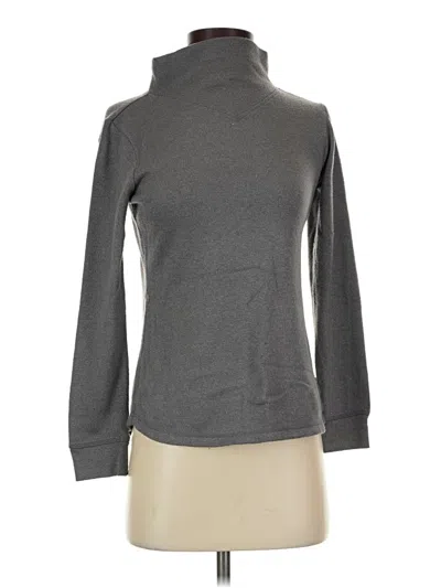 Pre-owned T By Talbots Turtleneck Sweater In Gray