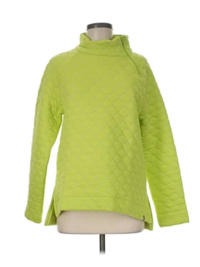 Pre-owned T By Talbots Turtleneck Sweater In Green