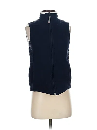 Pre-owned T By Talbots Vest In Blue