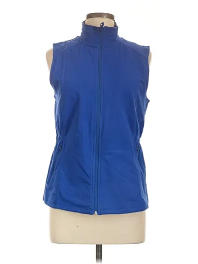 Pre-owned T By Talbots Vest In Blue