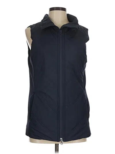 Pre-owned T By Talbots Vest In Blue