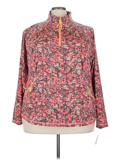 T By Talbots Windbreaker Jacket In Pink